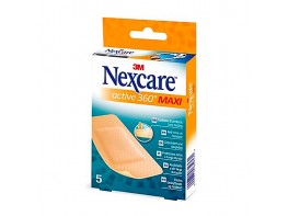 Imagen del producto Nexcare Flexible Foam Maxi Active apósitos en tiras 5u