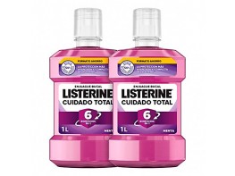 Imagen del producto Listerine Cuidado Total Duplo enjuague bucal 1l+1l