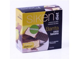Imagen del producto SIKENDIET BARRITA COCO/BANANA 5 UDS