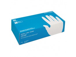 Imagen del producto Interapothek guantes de látex empolvados talla L