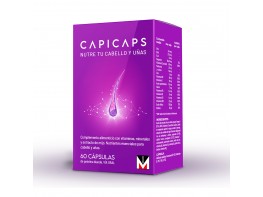 Imagen del producto CAPICAPS CABELLO Y UÑAS 60 CAPSULAS