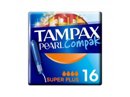 Imagen del producto Tampax compak pearl tampones con aplicador super plus 16u