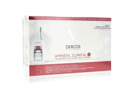 Imagen del producto Vichy Dercos Aminexil Clinical mujer 21 ampollas