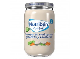 Imagen del producto Nutribén Potito suprema de merluza con guisantes y zanahoria 235g