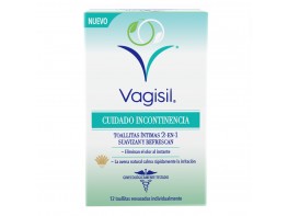 Imagen del producto Vagisil incontinencia toallitas 12und