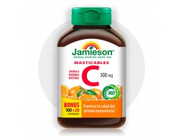 Imagen del producto Jamieson Vitamina C 500mg naranja masticable 100+20tab