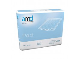 Imagen del producto Amd protector cama  pad super 60x90 30uds