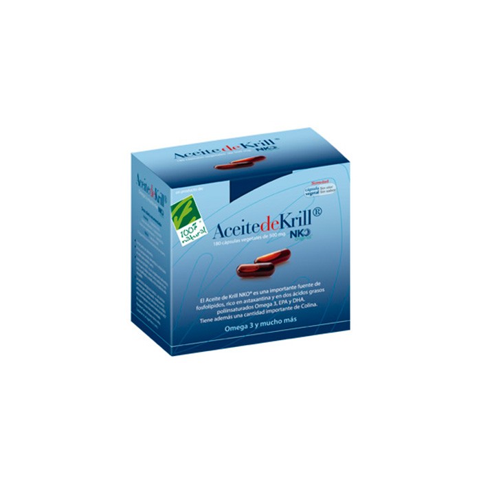100% Natural Aceite krill 120 perlas