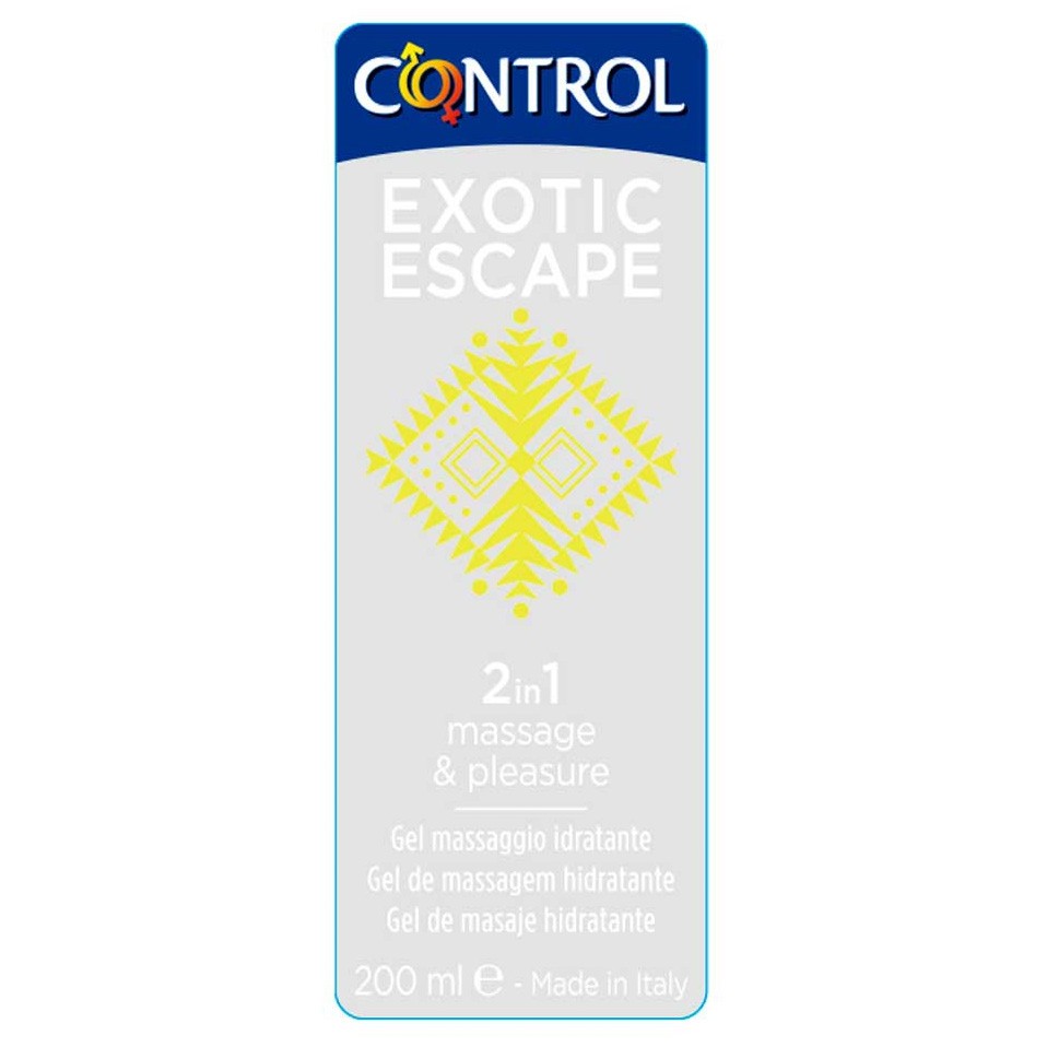 Control gel masaje exotic escape 200ml