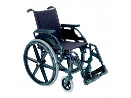 Sunrise Medical silla ruedas premium 24' sólida 43cm azul