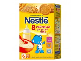 Nestlé Papilla 8 cereales con galleta 600g