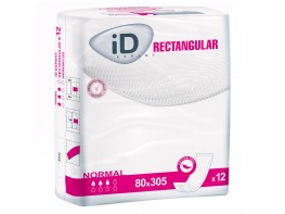 ID Expert Rectangular compresas normal 30,5x8cm 12u